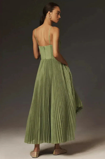 Midi-jurk Amber - Groen