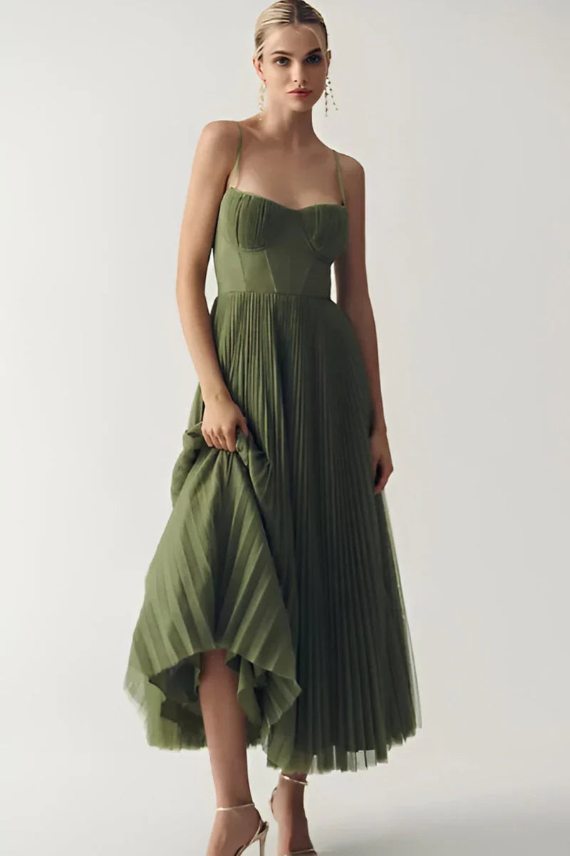 Midi-jurk Amber - Groen