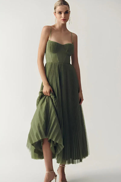 Midi-jurk Amber - Groen