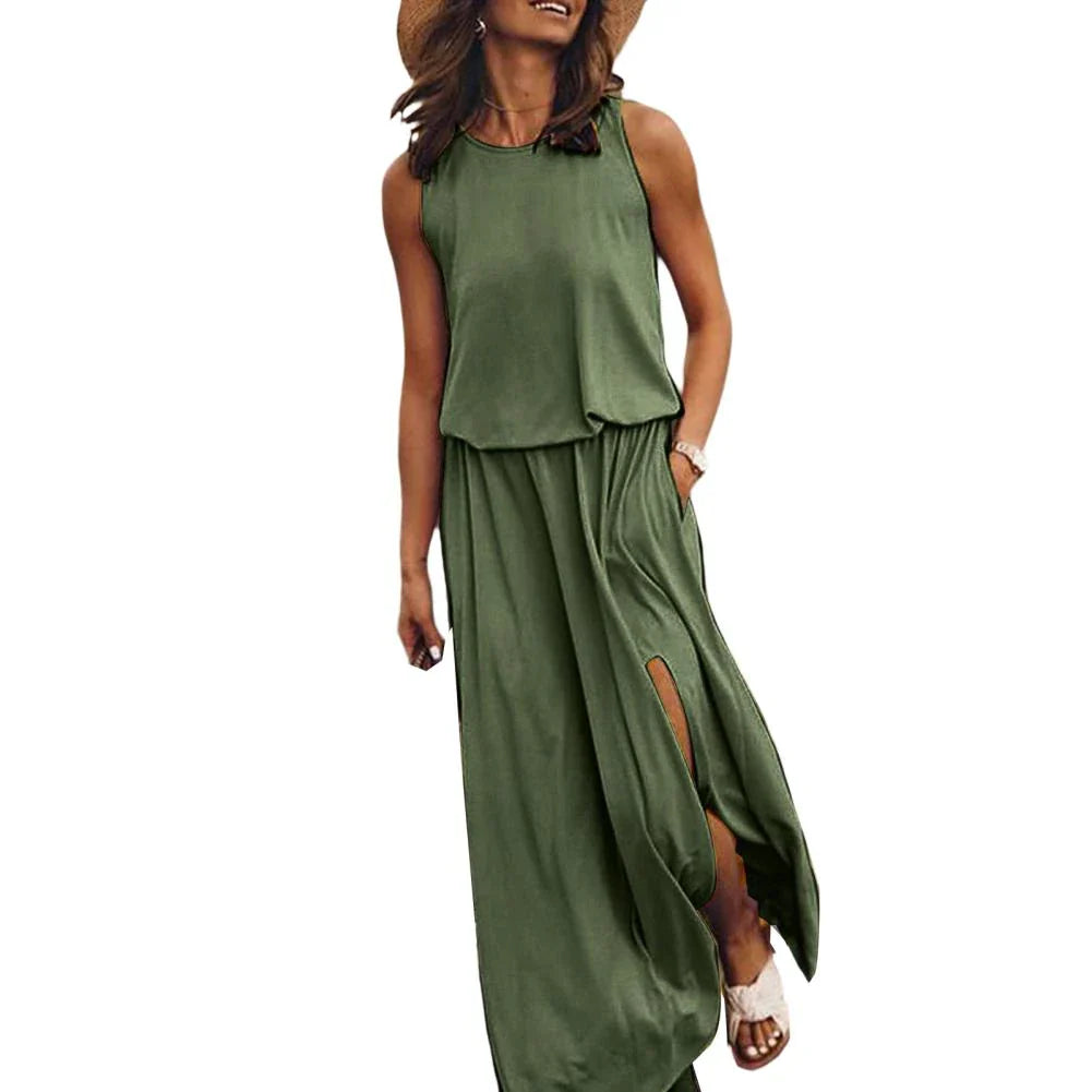 Lilia – Elegante Maxi Zomerjurk